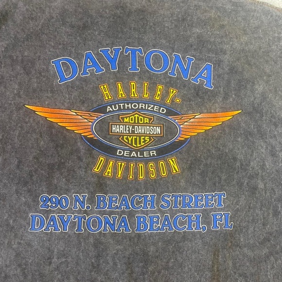 Harley-Davidson Gray Daytona Graphic Tee - Picture 3 of 4